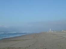 Beaches along Ave del Mar, and the Lighthouse