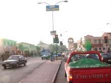 Rush hour on Ave De Aguirre