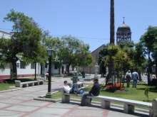 Iglesia Santo Domingo courtyard