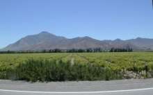 Driving up Elqui Valley