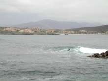 View across the bay to Guanaqueros