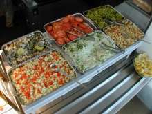 Lunch service- Salad bar